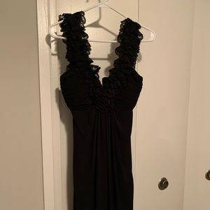 Maggie London black knee length dress size 6